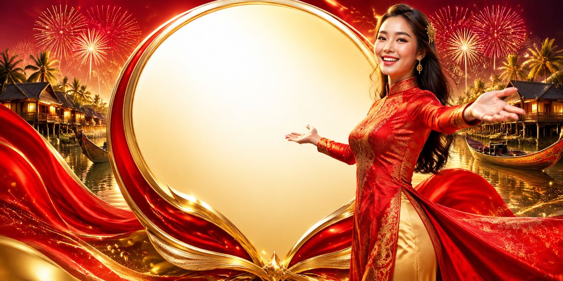 Không khí casino sôi động vùng Mekong với người chơi mặc áo dài