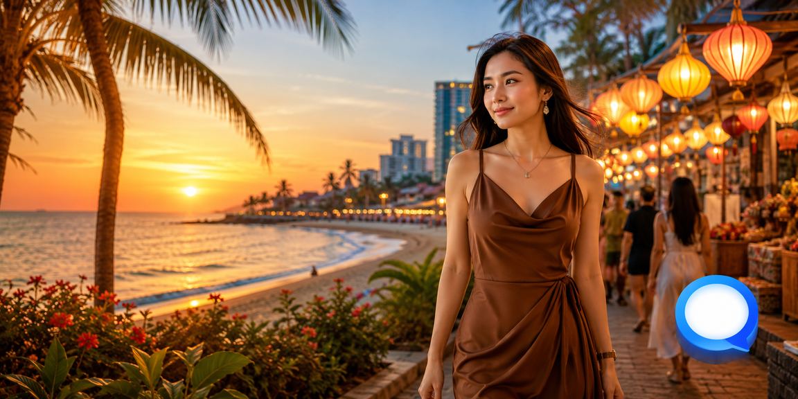 Người chơi thư giãn bên ly cà phê tại Phú Quốc trong lúc nghỉ giải lao
