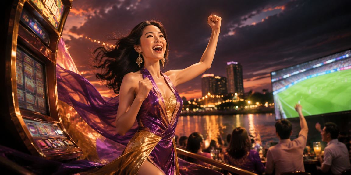 Không khí lễ hội slot game sôi động tại Sài Gòn về đêm
